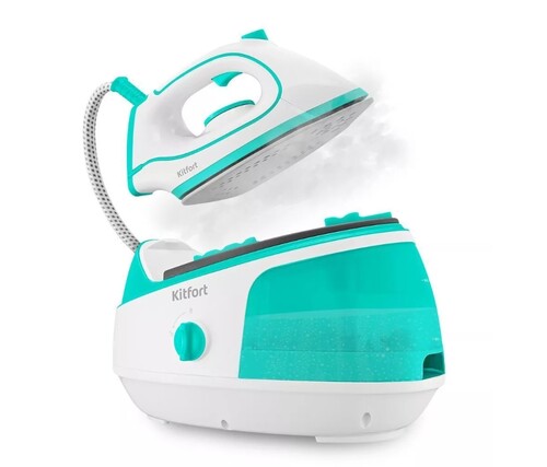 Купить Парогенератор Kitfort КТ-9120-3 бирюзовый  9038372. Характеристики, отзывы и цены в Донецке