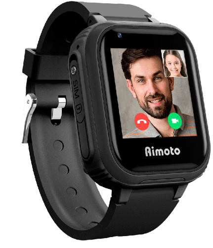 Купить Детские часы Кнопка Жизни Aimoto Pro черный  4815215. Характеристики, отзывы и цены в Донецке