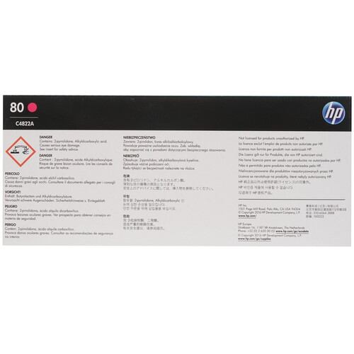 Купить Печатающая головка HP 80 (C4822A) пурпурный  0003663. Характеристики, отзывы и цены в Донецке