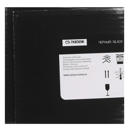 Купить Картридж лазерный Cactus CS-TK8365K черный, с чипом  5630694. Характеристики, отзывы и цены в Донецке