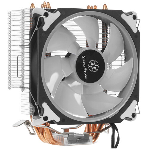 Купить Кулер для процессора SilverStone Argon AR12-RGB [G530AR12RGB0020]  5615118. Характеристики, отзывы и цены в Донецке