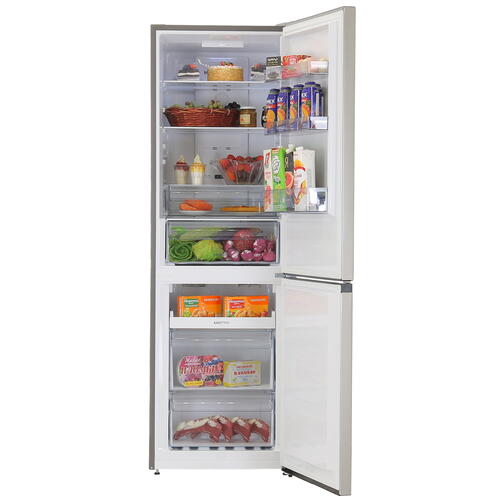 Купить Холодильник с морозильником   Gorenje NRKP61EA2XL4 серебристый  5409293. Характеристики, отзывы и цены в Донецке