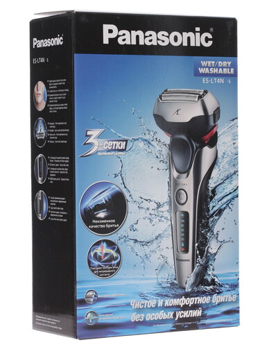 Купить Электробритва Panasonic ES-LT4N-S820  1037444. Характеристики, отзывы и цены в Донецке