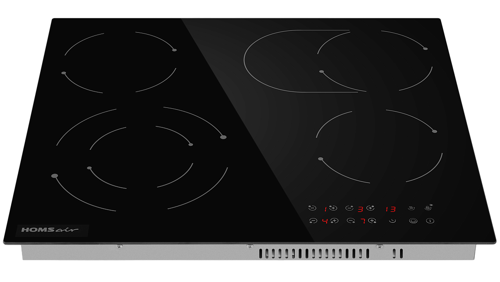 Купить Электрическая варочная поверхность HOMSair HVC64SMDBK  9984046. Характеристики, отзывы и цены в Донецке