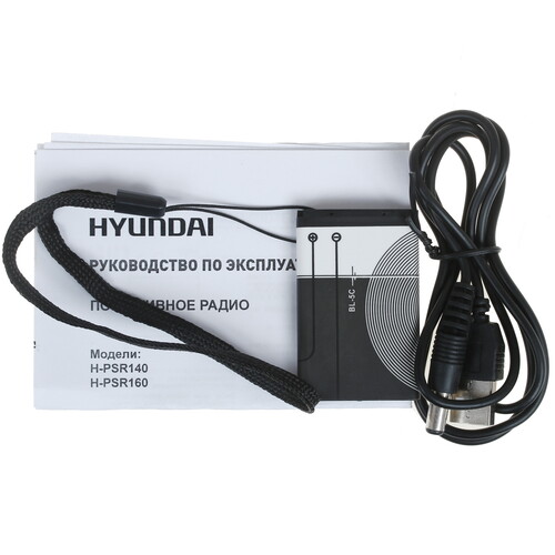 Купить Радиоприемник Hyundai H-PSR160 серебристый  1299681. Характеристики, отзывы и цены в Донецке