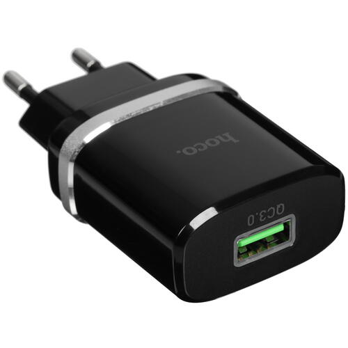 Купить Сетевое зарядное устройство Hoco C12Q Smart белый  5367562. Характеристики, отзывы и цены в Донецке