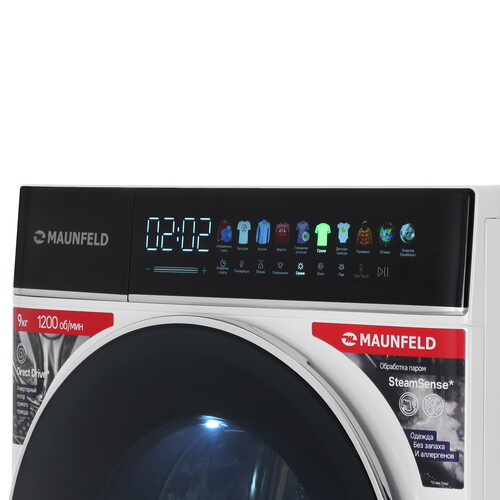 Купить Стирально-сушильная машина MAUNFELD MFWD1295WH05 белый  9246532. Характеристики, отзывы и цены в Донецке