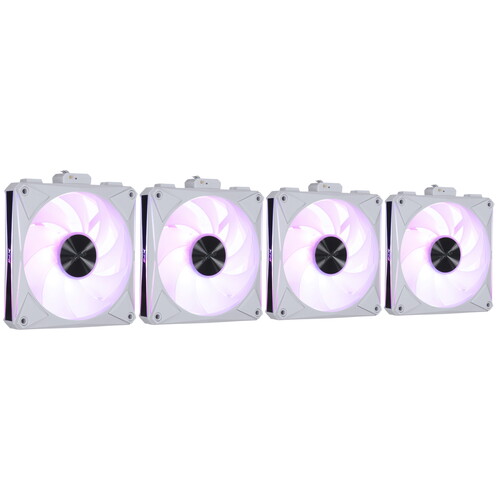 Купить Комплект вентиляторов ADATA XPG HURRICANE MAG 120 ARGB [HURRICANEMAG120ARGBPWM4C-WHCWW] белый  5610684. Характеристики, отзывы и цены в Донецке