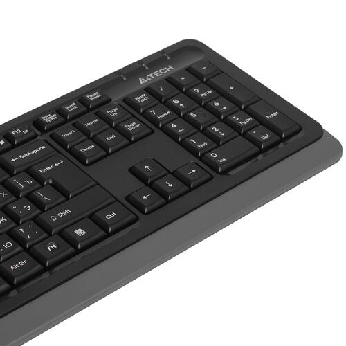 Купить Клавиатура+мышь беспроводная   A4Tech Fstyler FG1010S черный  5418122. Характеристики, отзывы и цены в Донецке