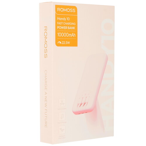 Купить Портативный аккумулятор Romoss PHC10 розовый  5407274. Характеристики, отзывы и цены в Донецке