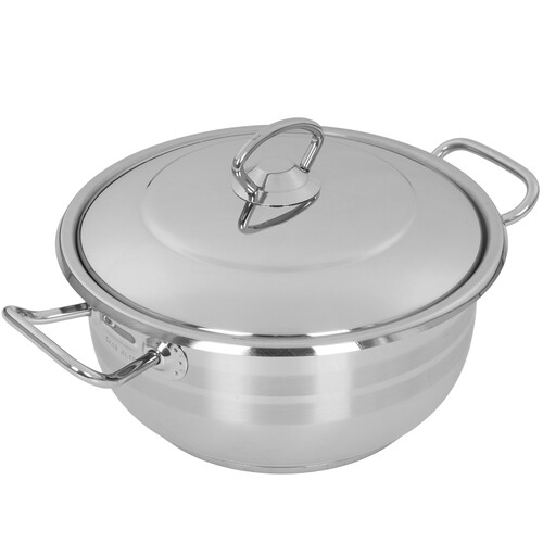 Купить Кастрюля Dariis ROYAL R177/R203 2.6 л 20 см серебристый  9197650. Характеристики, отзывы и цены в Донецке