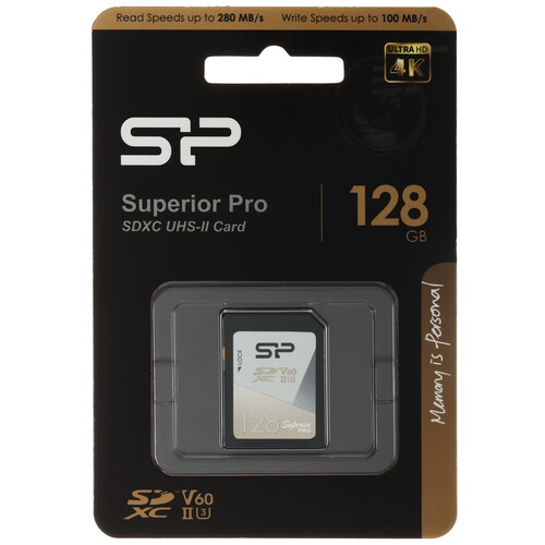 Купить Карта памяти Silicon Power Superior Pro SDXC 128 ГБ  5638814. Характеристики, отзывы и цены в Донецке