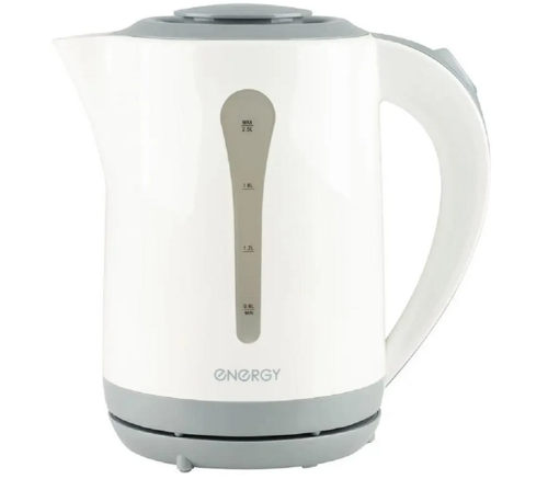 Купить Электрочайник ENERGY E-213 белый  8169796. Характеристики, отзывы и цены в Донецке