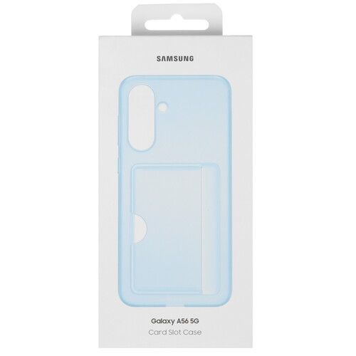 Купить Накладка  Samsung Card Slot Case для Samsung Galaxy A56 голубой  5620028. Характеристики, отзывы и цены в Донецке