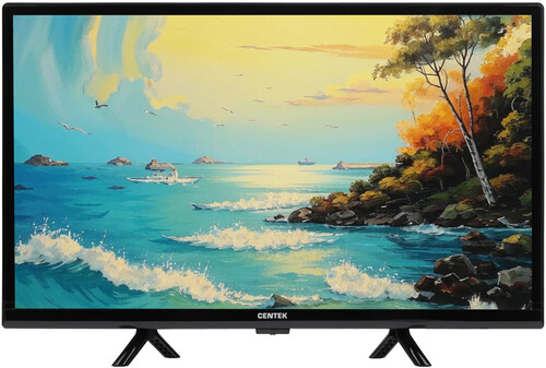 Купить 24" (61 см) Телевизор Centek CT-8724 Smart черный  9138250. Характеристики, отзывы и цены в Донецке