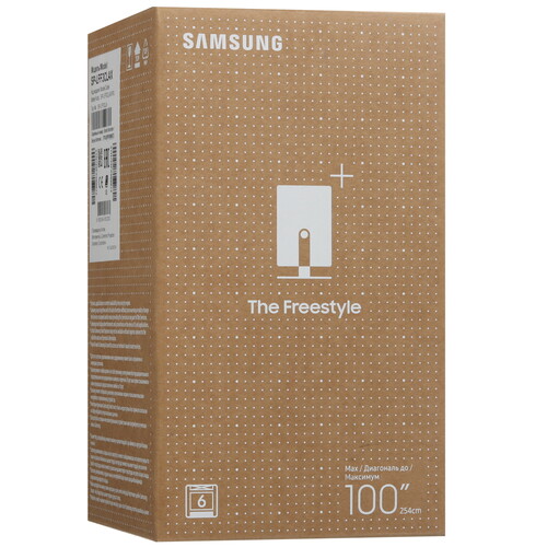 Купить Проектор Samsung The Freestyle 2nd Gen LFF3C белый  5488340. Характеристики, отзывы и цены в Донецке