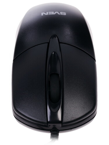 Купить Мышь проводная SVEN RX-112  черный  1040601. Характеристики, отзывы и цены в Донецке