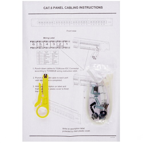 Купить Патч-панель Lanmaster TWT-PP24UTP/6  1614519. Характеристики, отзывы и цены в Донецке