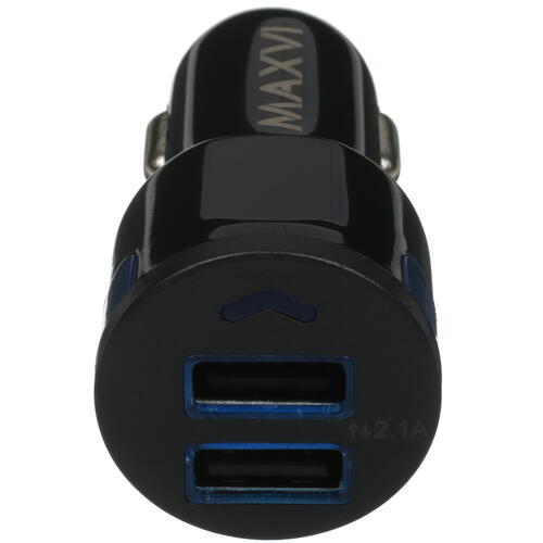 Купить Автомобильное ЗУ Maxvi CCM-212 Plus M черный  5366921. Характеристики, отзывы и цены в Донецке