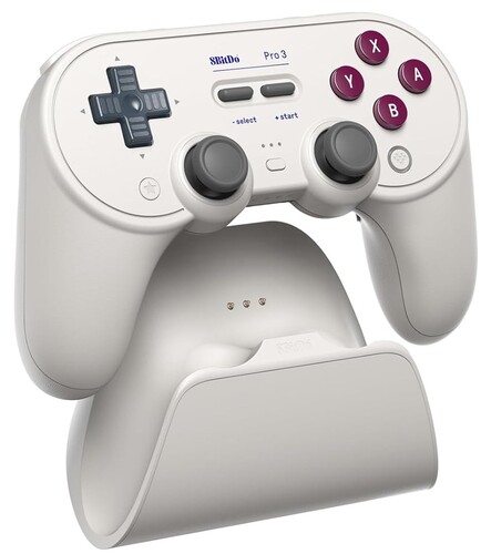 Купить Геймпад беспроводной 8BitDo PRO 3 белый  5636475. Характеристики, отзывы и цены в Донецке