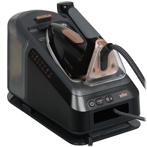 Купить Парогенератор Braun CareStyle 7 Pro IS 7286BK черный  5449829. Характеристики, отзывы и цены в Донецке