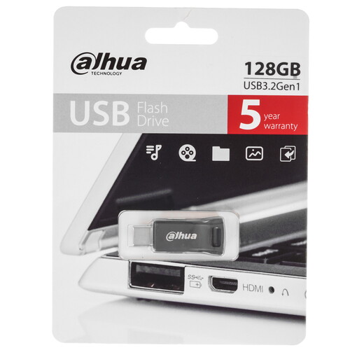 Купить Память OTG USB Flash 128 ГБ Dahua P639 [DHI-USB-P639-32-128GB]  5464170. Характеристики, отзывы и цены в Донецке