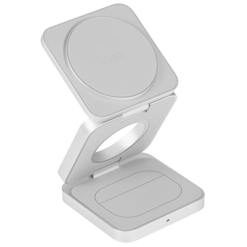 Купить Беспроводное зарядное устройство uBear Balance 3-in-1 серебристый  5435726. Характеристики, отзывы и цены в Донецке