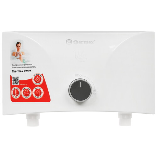 Купить Водонагреватель электрический Thermex Vetro 3500 tap  9083824. Характеристики, отзывы и цены в Донецке