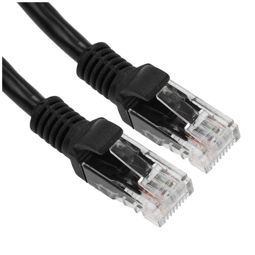 Купить Патч-корд Cablexpert PP6U-1M/BK  9154471. Характеристики, отзывы и цены в Донецке