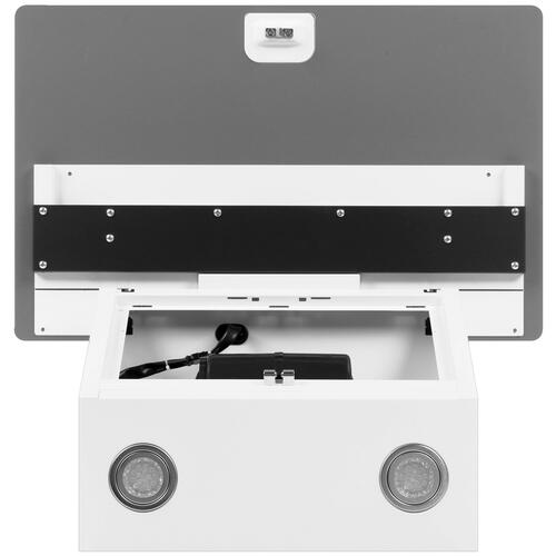 Купить Вытяжка наклонная Elica SHEEN WH/A/60 белый/серебристый  8189977. Характеристики, отзывы и цены в Донецке