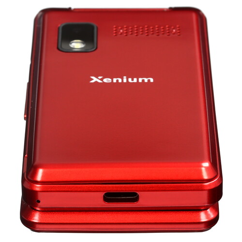 Купить Сотовый телефон Xenium X600 красный  9114195. Характеристики, отзывы и цены в Донецке