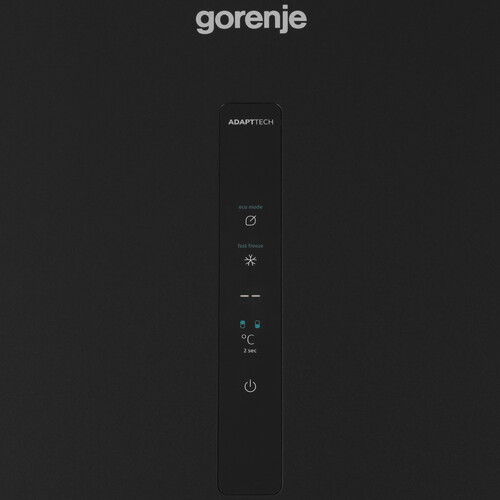 Купить Холодильник с морозильником   Gorenje NRK620EABXL4 черный  5351642. Характеристики, отзывы и цены в Донецке