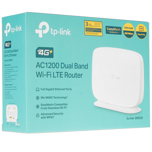 Купить Роутер TP-Link Archer MR505  5456504. Характеристики, отзывы и цены в Донецке