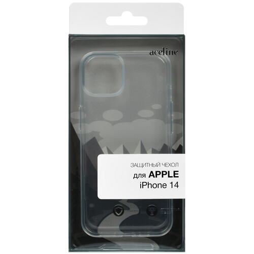 Купить Накладка  Aceline Silicone для Apple iPhone 14 прозрачный  5061252. Характеристики, отзывы и цены в Донецке