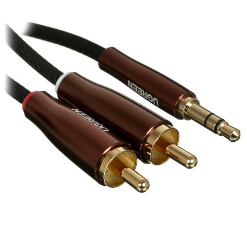 Купить Кабель   Ugreen 3.5 mm jack - RCA x2 черный  5026948. Характеристики, отзывы и цены в Донецке