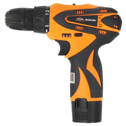 Купить Дрель-шуруповерт DAMAN DCD12PC  9230666. Характеристики, отзывы и цены в Донецке
