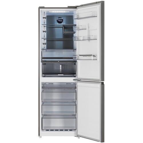 Купить Холодильник с морозильником  Eigen Stark-RF42 серебристый  5423597. Характеристики, отзывы и цены в Донецке