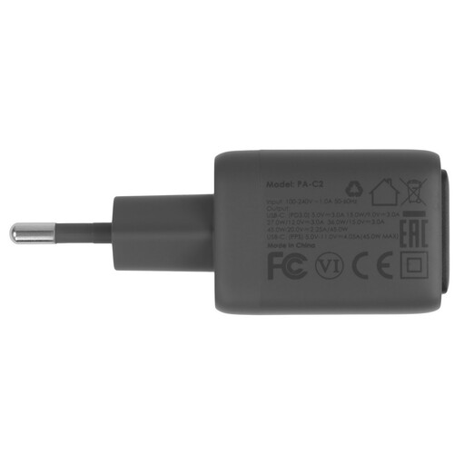 Купить Сетевое зарядное устройство Aukey PA-C2 Comet серый  5600110. Характеристики, отзывы и цены в Донецке