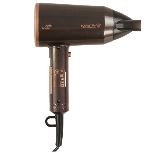 Купить Фен Scarlett SC-HD70I28 коричневый/бронзовый  9176049. Характеристики, отзывы и цены в Донецке