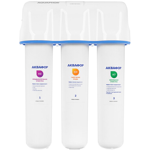 Купить Проточный питьевой фильтр Аквафор Кристалл H  5492993. Характеристики, отзывы и цены в Донецке