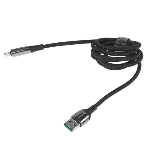 Купить Кабель круглый GoGadget USB Type-C - USB 2.0 Type-A черный 1.2 м  9206827. Характеристики, отзывы и цены в Донецке