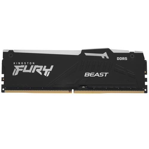 Купить Оперативная память Kingston FURY Beast Black RGB [KF560C40BBA-8] 8 ГБ  5049438. Характеристики, отзывы и цены в Донецке