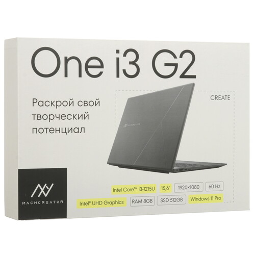 Купить 15.6" Ноутбук Machcreator One i3 G2 серый  5638004. Характеристики, отзывы и цены в Донецке