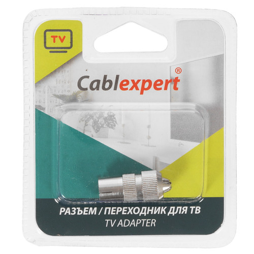 Купить Антенный разъем Cablexpert TV  5452594. Характеристики, отзывы и цены в Донецке