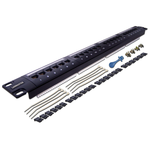 Купить Патч-панель Lanmaster LAN-PPL24U6  8160372. Характеристики, отзывы и цены в Донецке