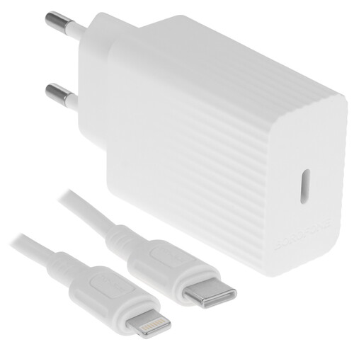 Купить Сетевое зарядное устройство Borofone BAS75A белый  5639680. Характеристики, отзывы и цены в Донецке