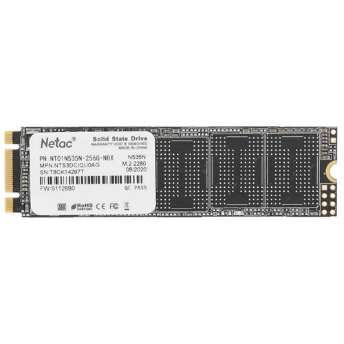 Купить 256 ГБ M.2 SATA накопитель Netac N535N [NT01N535N-256G-N8X]  4715956. Характеристики, отзывы и цены в Донецке