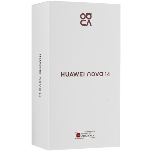 Купить 6.7" Смартфон HUAWEI nova 14 256 ГБ белый  5639393. Характеристики, отзывы и цены в Донецке