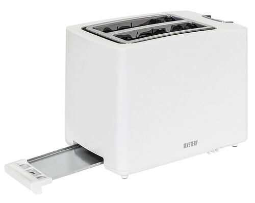 Купить Тостер Mystery MET-2115 белый  5331659. Характеристики, отзывы и цены в Донецке