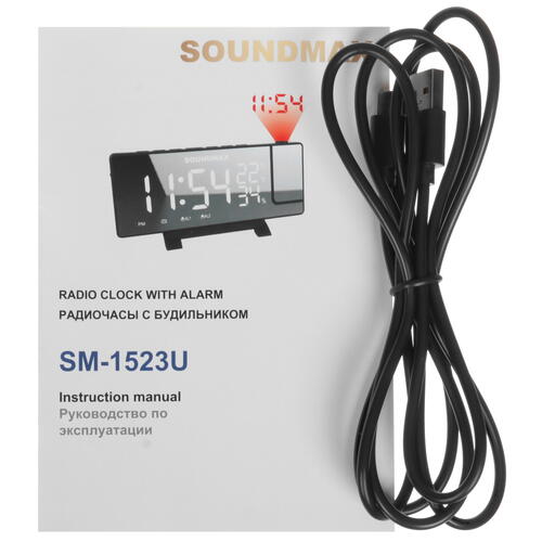 Купить Радиобудильник Soundmax SM-1523U  9071465. Характеристики, отзывы и цены в Донецке